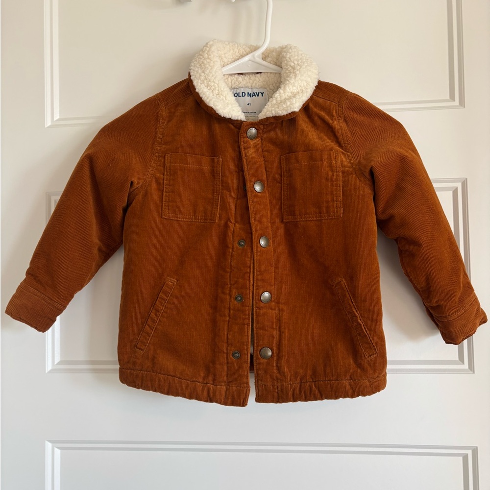 Old Navy Kids Brown Corduroy Jacket